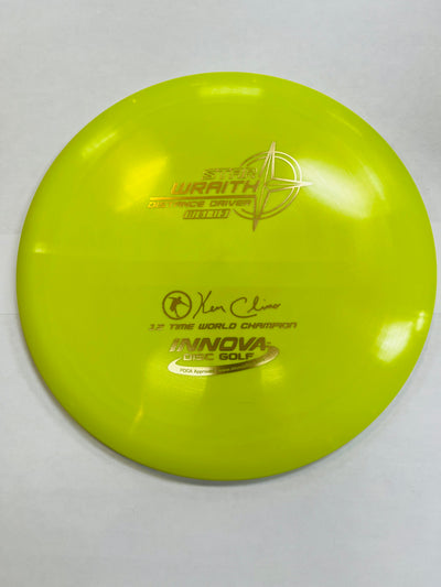 Innova Star Wraith Distance Driver Ken Climo Yellow