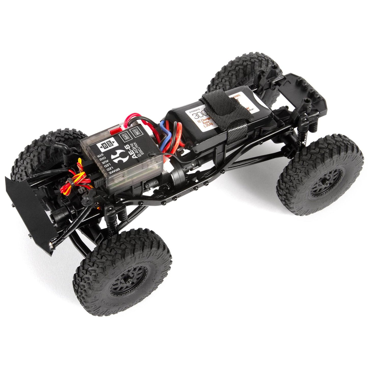 AXI90081T2 Axial SCX24 DeadBolt 4WD Rock Crawler Brushed RTR, Green