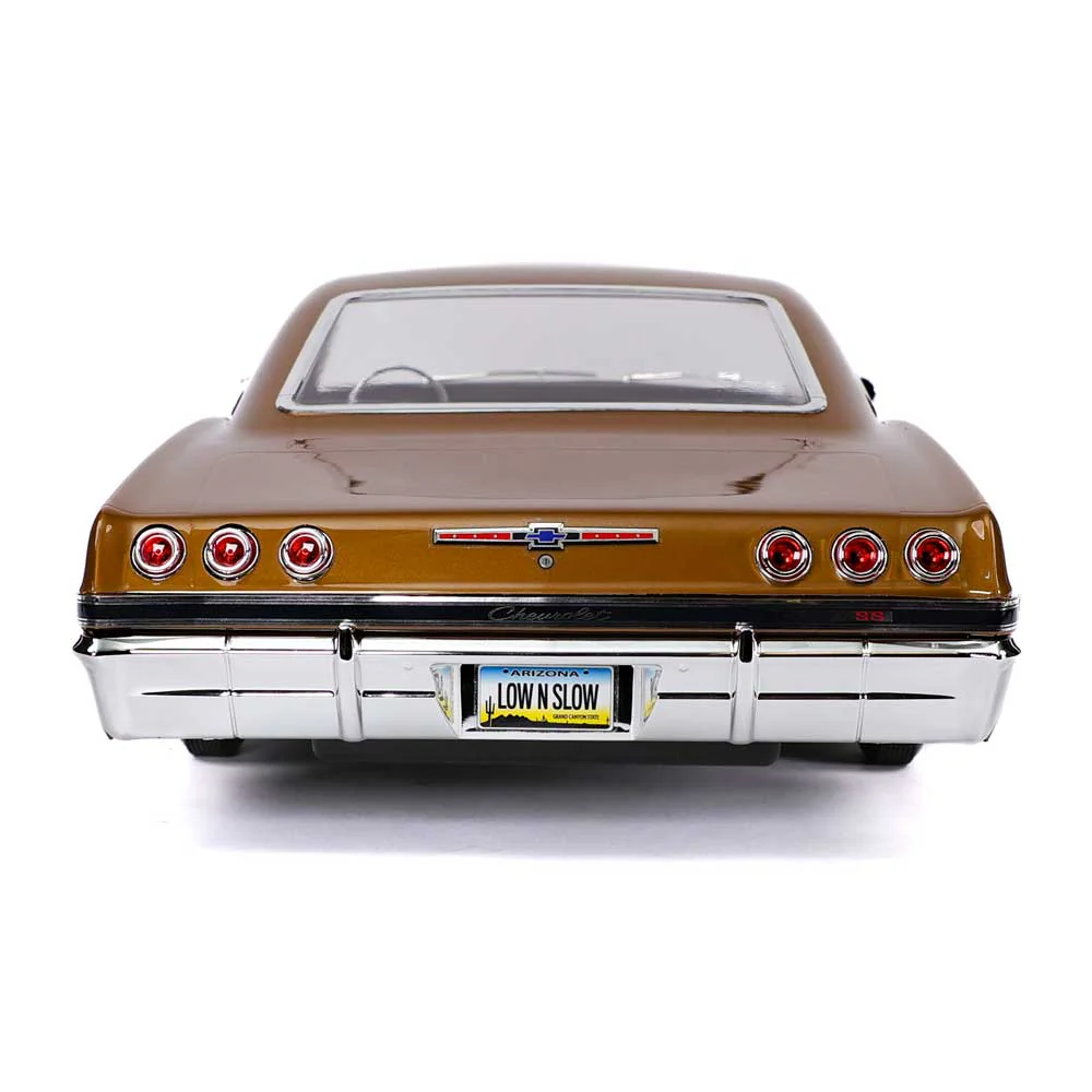 RER33484 1:10 1965 Chevrolet Impala Hopper LowRider - Root Beer
