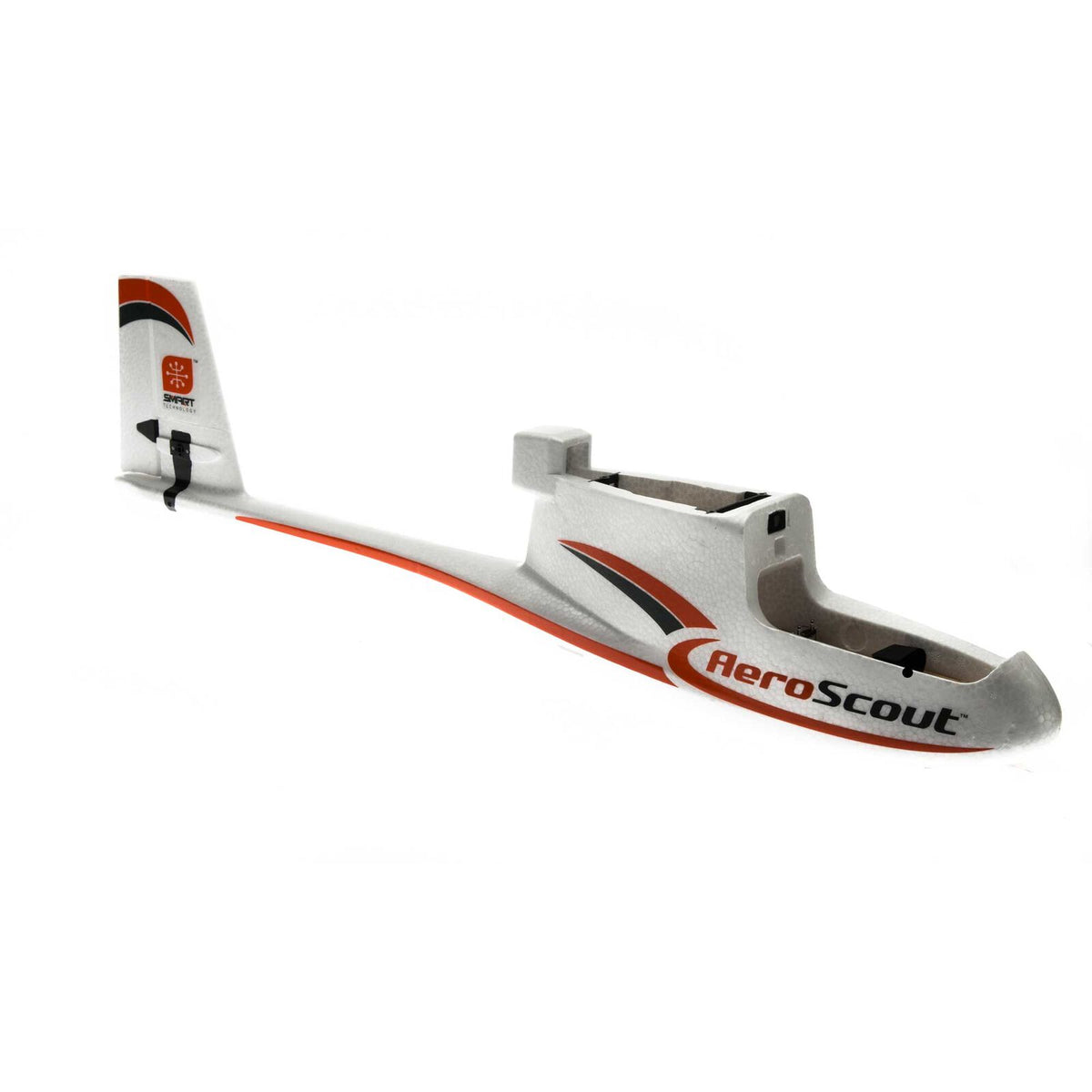 HBZ3801 Fuselage with Elevator/Rudder Servos: AeroScout