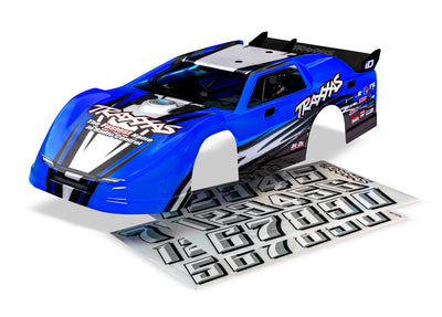 10423-BLUE Slash Late Model Blue Body (Assembled)
