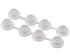 YEA-WL-0160WH Yeah Racing 1/28 RWD Mini-Z Plastic 10-Spoke Wide Wheel Set (White) (Offset 0,+1,+2,+3)