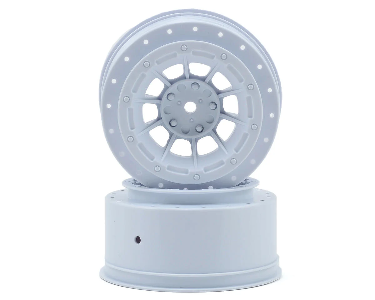 JCO3351W 12mm Hex Hazard Short Course Wheels (White) (2)