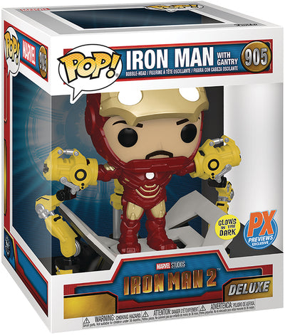 FU56772 Iron Man 2 Iron Man with Gantry PX Glow in the Dark #905