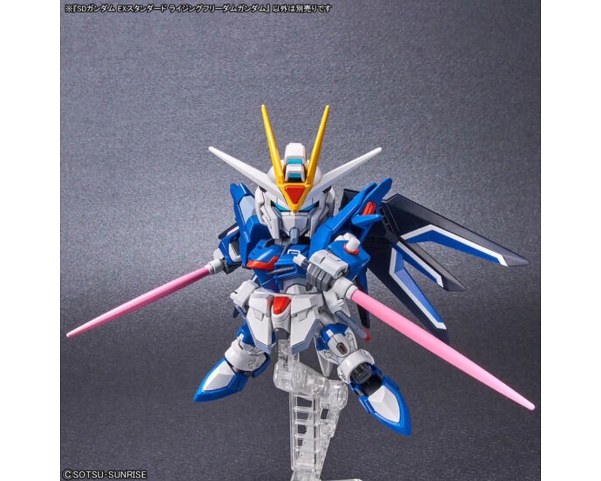 BS2687867 Bandai SD EX-Standard #20 Rising Freedom Gundam "Gundam SEED Freedom" Plastic Model Kit