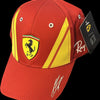 U2702 Scuderia Ferrari Hypercar Le Mans 2024 499P "50" Limited Edition Fuoco Team Hat - Red