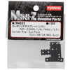 KYOMZW403S Carbon Fiber Rear Suspension Plates MR-03