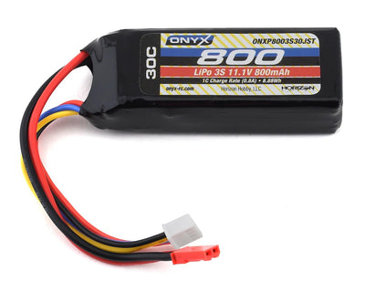ONXP8003S30JST 3s 30C LiPo Battery (11.1V/800mAh) w/JST Connector