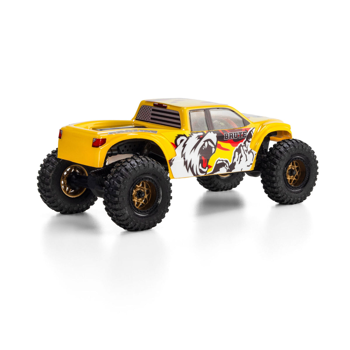 PRO375217 Pro-Line Racing 1/30 Pre-Cut Brute Body, Clear: Axial SCX30