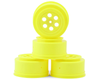 TKR2220Y Tekno RC TR606 SCT Offset Short Course Wheels (Yellow) (4) w/12mm Hex