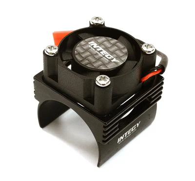INTC28369BLACK Brushless Motor Heatsink+Cooling Fan 17K RPM