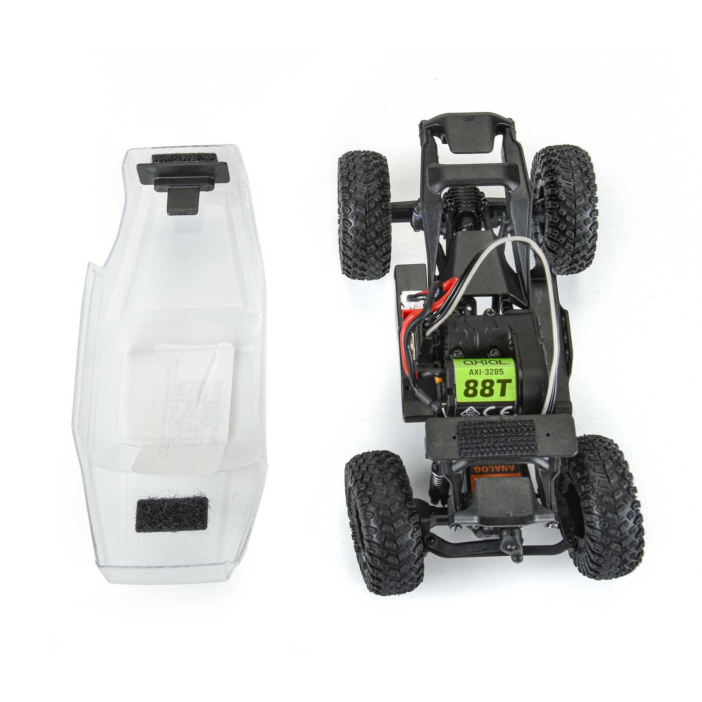 PRO369417 1/30 Pre-Cut Coyote High Performance Clear Body for Axial SCX30