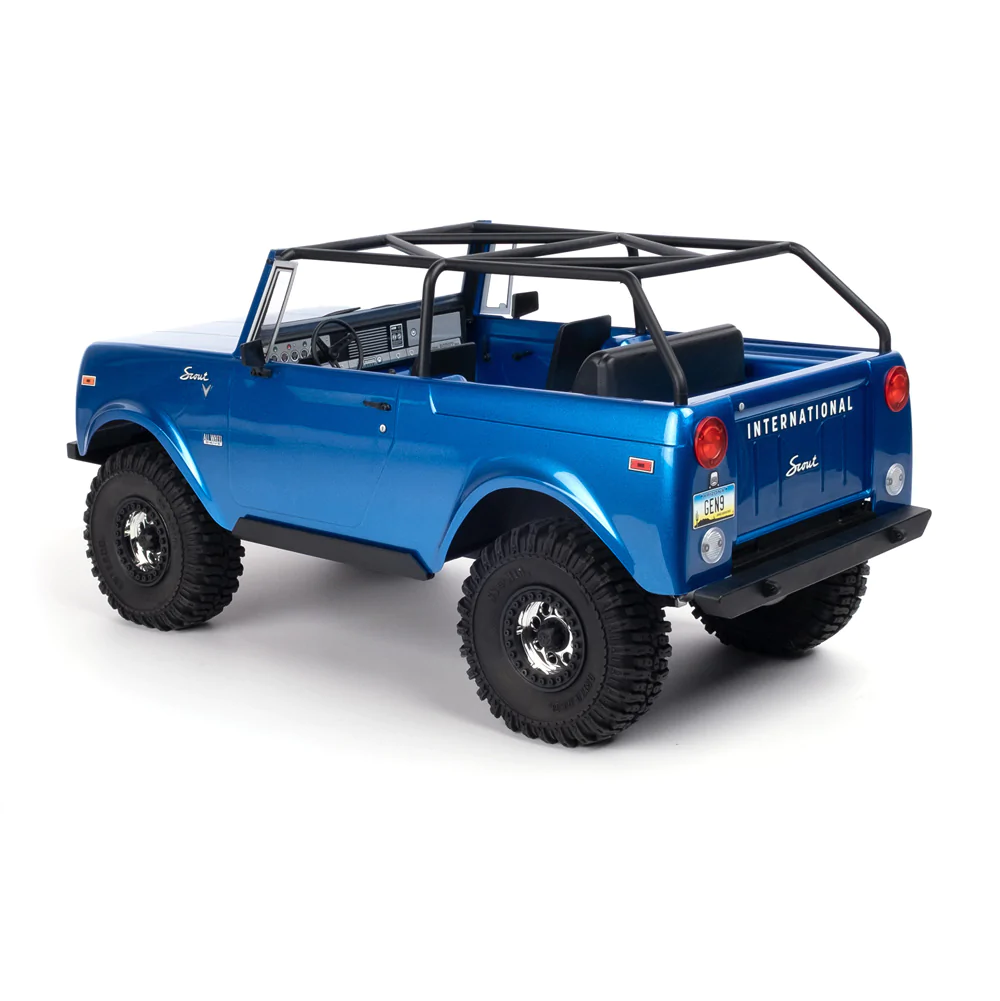 RER15517 Redcat Gen 9 Trail Truck - 1/10 Scale International Harvester Scout 800A-Blue