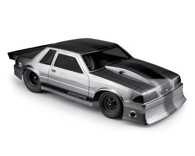 JCO0362 1991 Ford Mustang Fox Body Street Eliminator Drag Racing Body (Clear)