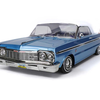 RER32894 Redcat SixtyFour Chevrolet Impala 1/10 RTR Scale Hopping Lowrider (Blue/White)