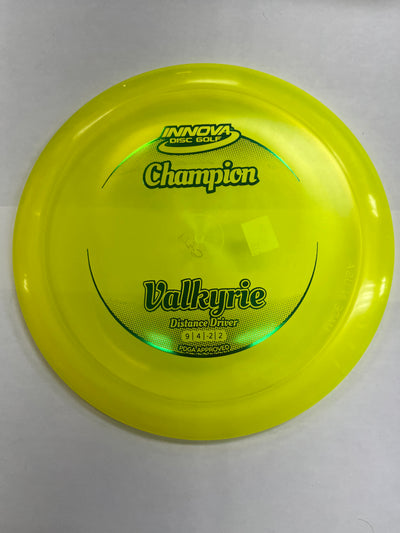 Innova Champion Valkyrie Distance Driver Clear Yellow