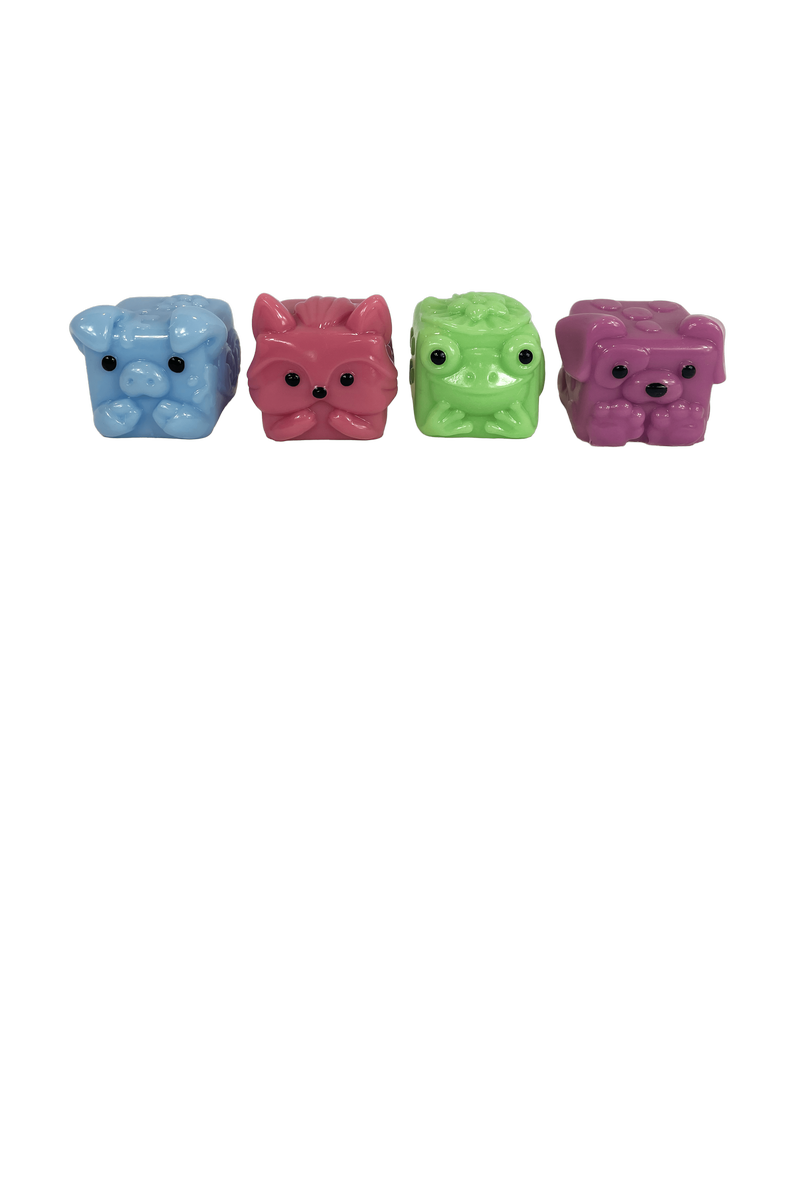 MK-MINI-PK-1 MushyKinz Mystery Mini Mushy 1 Pack Squishy Collectible Figures 1 Tara Squishy Includes 1 Bag of Sprinkles and 1 Bag of Flocking