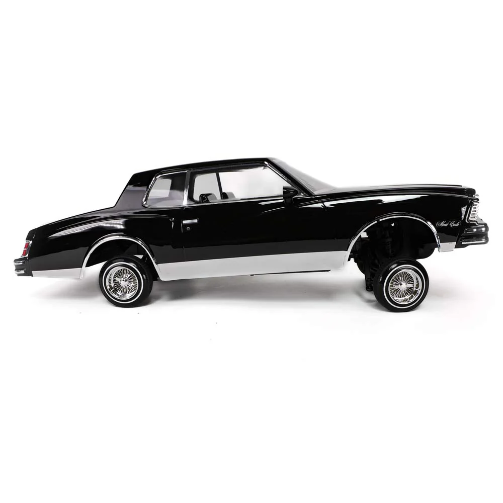 RER37998 Redcat 1979 Chevrolet Monte Carlo 1/10 RTR Lowrider-Black