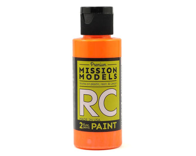 MMRC-050 Fluorescent Racing Bright Orange Acrylic Lexan Body Paint (2oz)