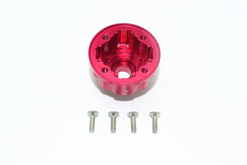 GPMER2011-R Diff Case E-Revo Red Aluminum