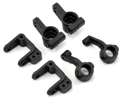 ECX234000 Caster Block, Steering Block & Rear Hub Set