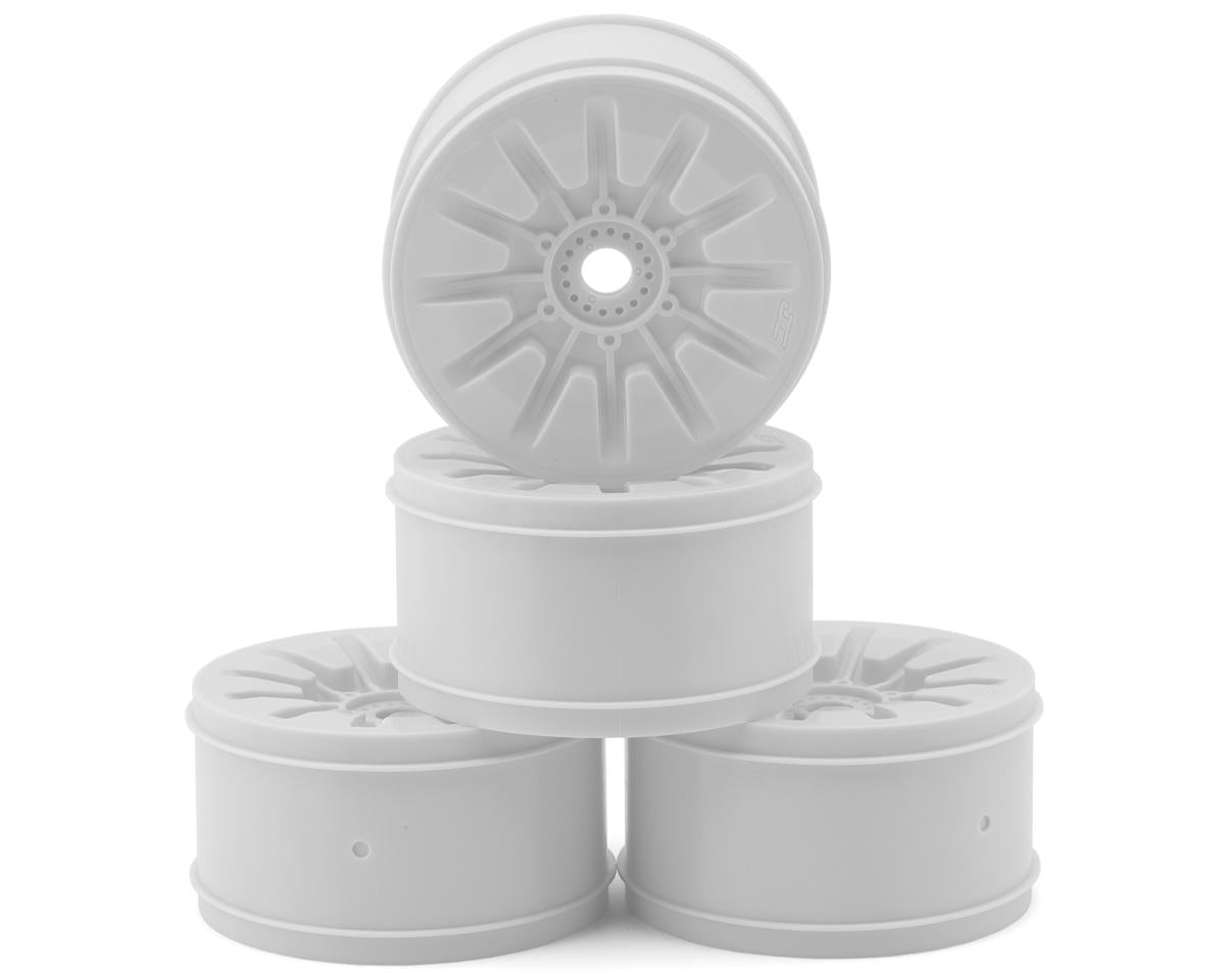 JCO3448W JConcepts Pioneer 4.0" Standard Offset 1/8 Truck Wheels (White) (4)