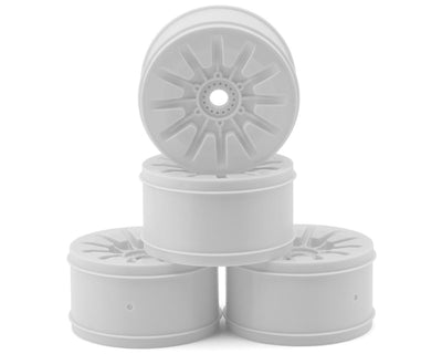 JCO3448W JConcepts Pioneer 4.0" Standard Offset 1/8 Truck Wheels (White) (4)