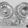 Z-W0154 Chaos Semi Truck Front Wheels w/Spiked Caps