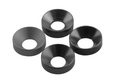 AXA1105 Cone Washer 3x6.9x2mm -Grey 6pcs EXO