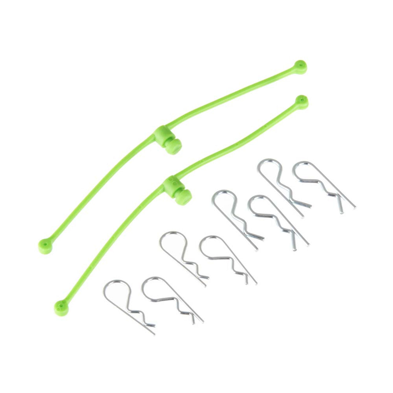 DUB2253 Dubro Body Klip Retainer - Green