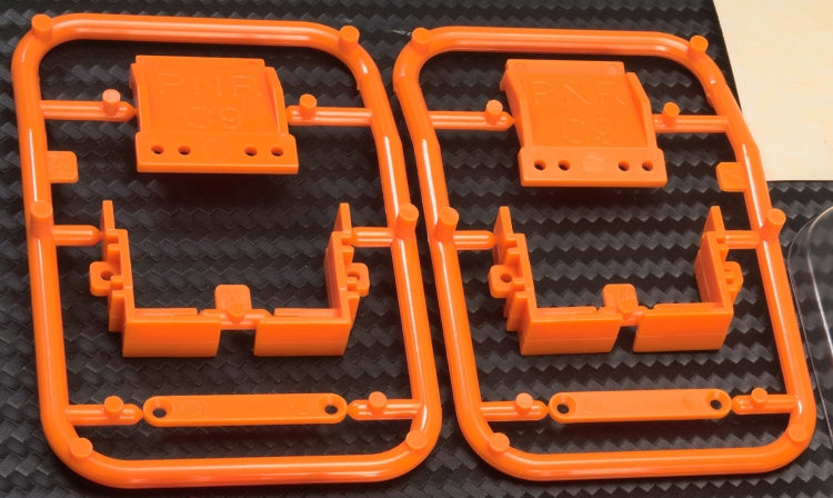 600521O PN Racing Body Mounting Kit Set Orange For PNR Concept C9 Body