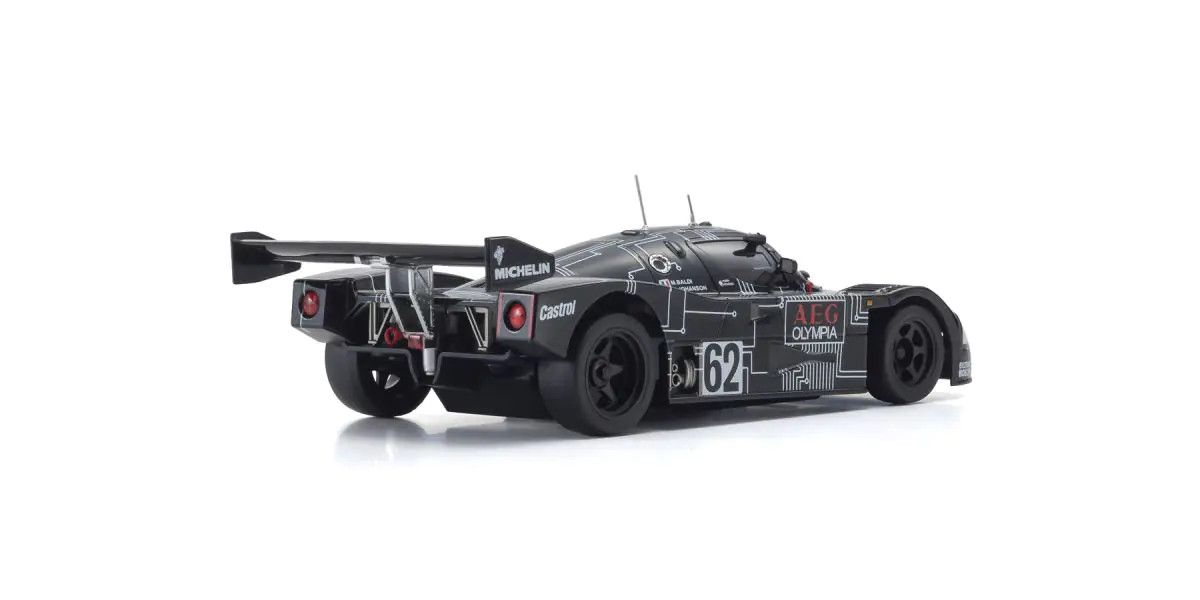 KYO32353AG MINI-Z RWD LM1988 Sauber-Mercedes Gruppe-C-Rennsportwagen C9, Nr. 62 Black