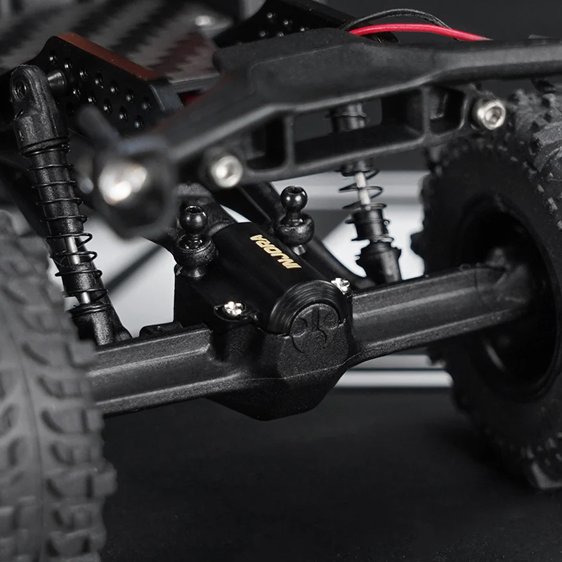 SCX30-26BB INJORA Black Brass Diff Covers for 1/30 SCX30 Stock Axles