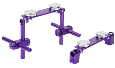 INTC31354PURPLE Magnetic Force Type Body Mount Set 1/10 Drift