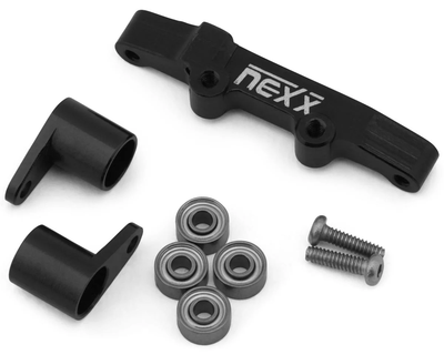 NX-493-B NEXX Racing Losi® Micro-B Aluminum Steering Rack Set (Black)