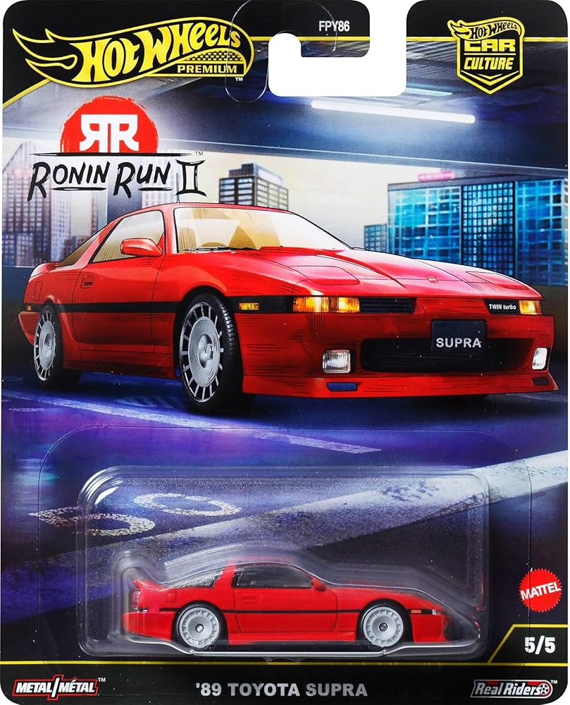 HWJBK90 Hot Wheels Premium Ronin Run II '89 Toyota Supra
