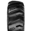 PRO1019210 1/8 Dumont F/R 3.8" MT Tires Mounted 17mm Black Raid (2)