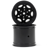 JCO3336B 12mm Hex Tense 2.2" Rear Wheels for Traxxas 2WD Truck (2) (Black)