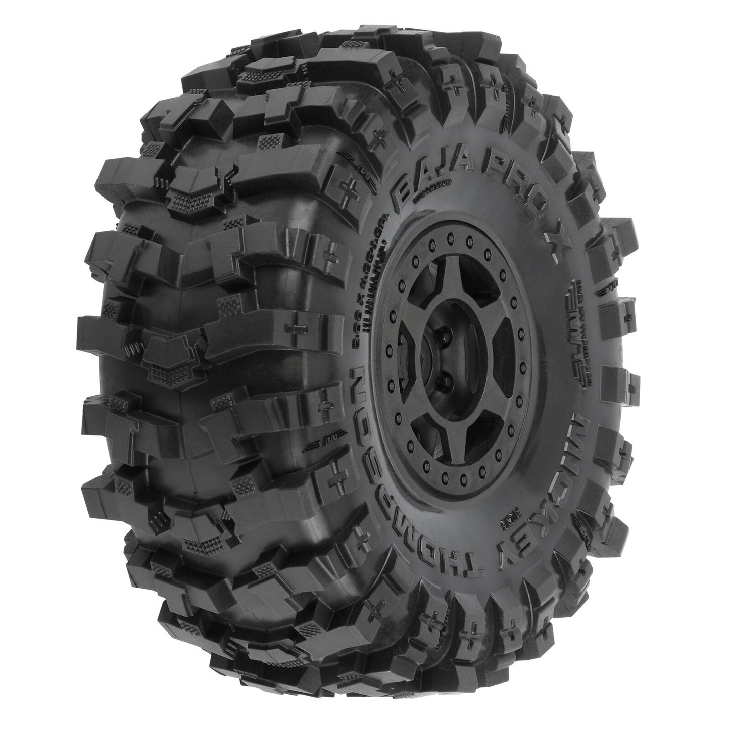 PRO1021310 Pro-Line Racing 1/10 Mickey Thompson Baja Pro X G8 F/R 1.9" MTD 12mm Blk Holcomb (2)