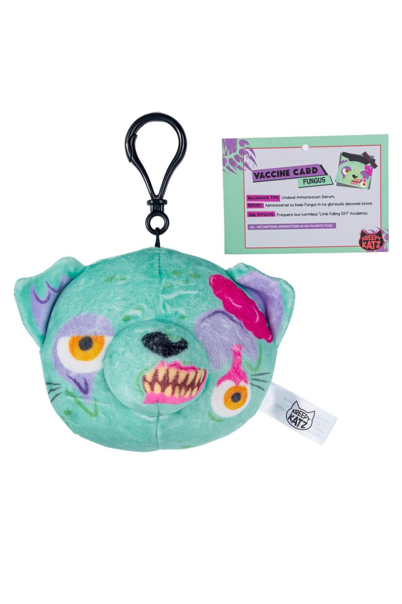 L2P KK4018  Kreepy Katz 4 Inch Clip-On Cat Plush Mystery Bags