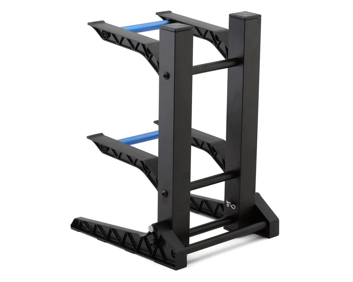 PTK-8390 ProTek RC 2 Layer 1/10 & 1/8 Car Display Stand (200x240x325mm) W/Carrying Bag