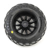 PRO1012915 Destroyer 2.8" Tires w/F-11 Electric Rear Wheels (2) (Black)