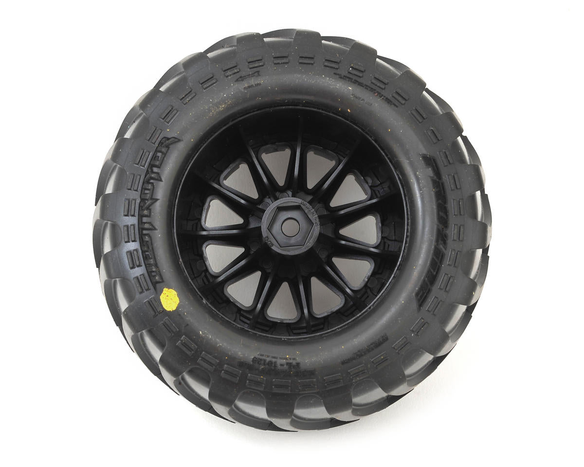 PRO1012915 Destroyer 2.8" Tires w/F-11 Electric Rear Wheels (2) (Black)