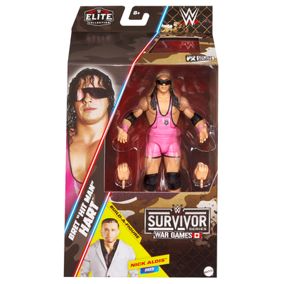 JCJ62 WWE Survivor Series War Games Bret "HitMan" Hart