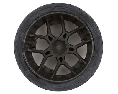 PRO1020410 1/8 Vector S3 Front/Rear 35/85 2.4" Belted Mounted Tires, 14mm Gray: Vendetta