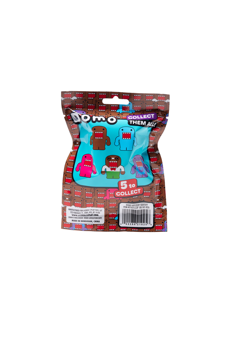L2P  21025 Domo 3 Inch Mystery Squishy (Sold Individually)
