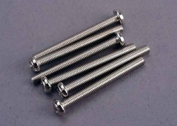 2572 Screws, 3x30mm Roundhead Machine (6)