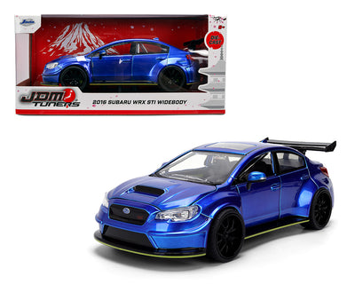 Jada 37491 1:24 2016 Subaru WRX STI Widebody – Blue – JDM Tuners