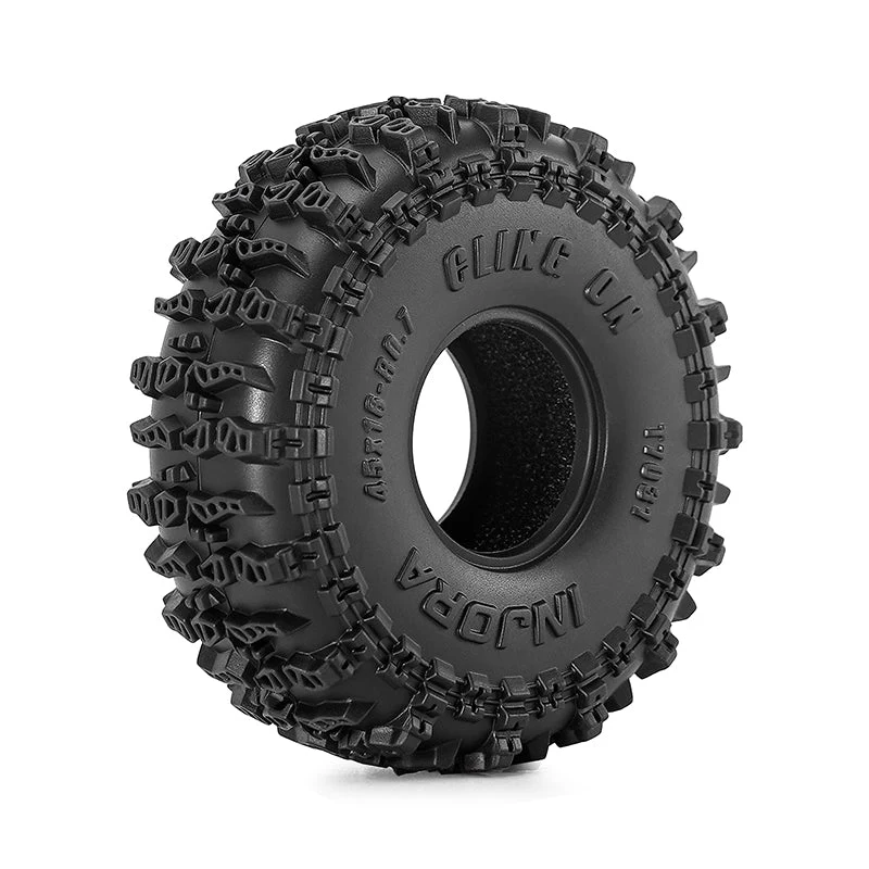 T7031 INJORA 0.7" 45*16mm Cling On Tires for 1/30 SCX30 (T7031) (4)
