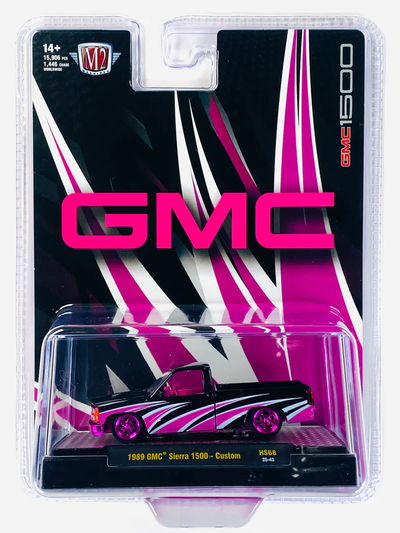 M2 Machines 31500-HS68 1989 GMC Sierra 1500 Custom Black CHASE!!!